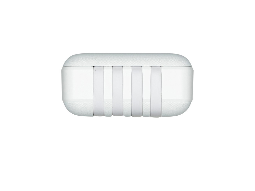 Изображение №6 | Внешний аккумулятор с дисплеем и встроенными кабелями VA2220, 20000 mAh (белый)