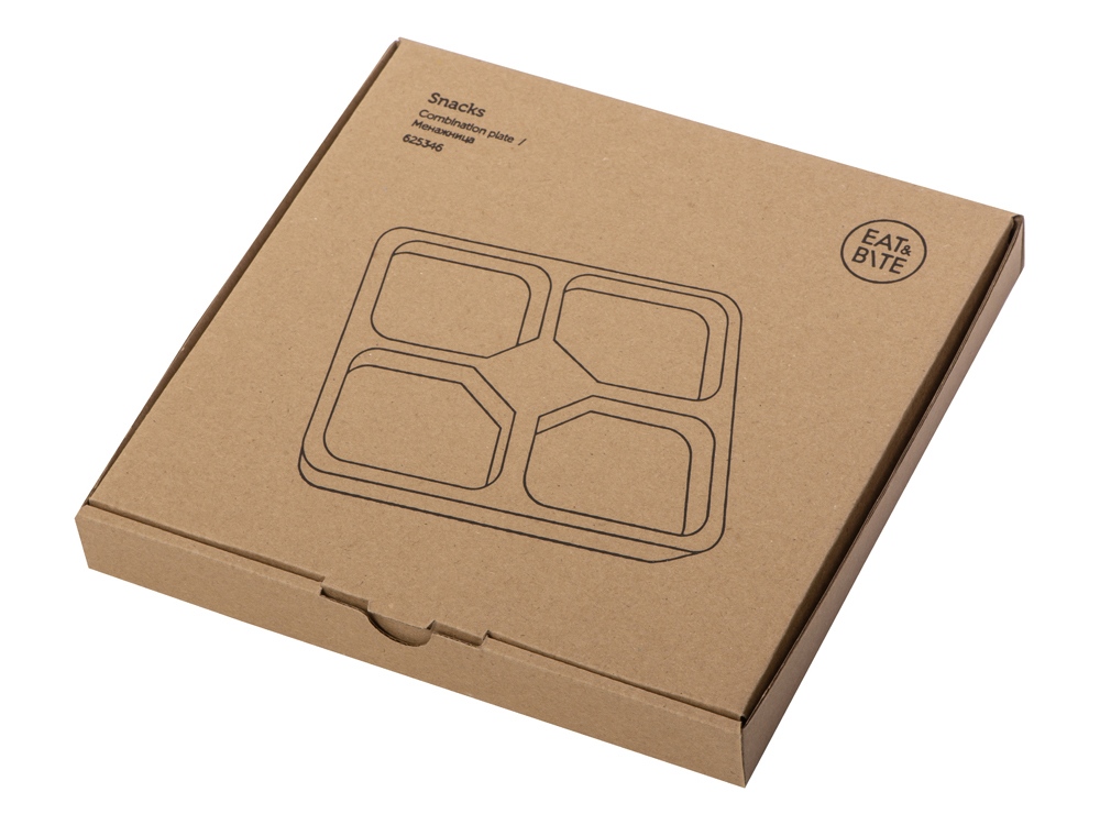 Изображение №5 | Менажница квадратная «Snacks» (коричневый)