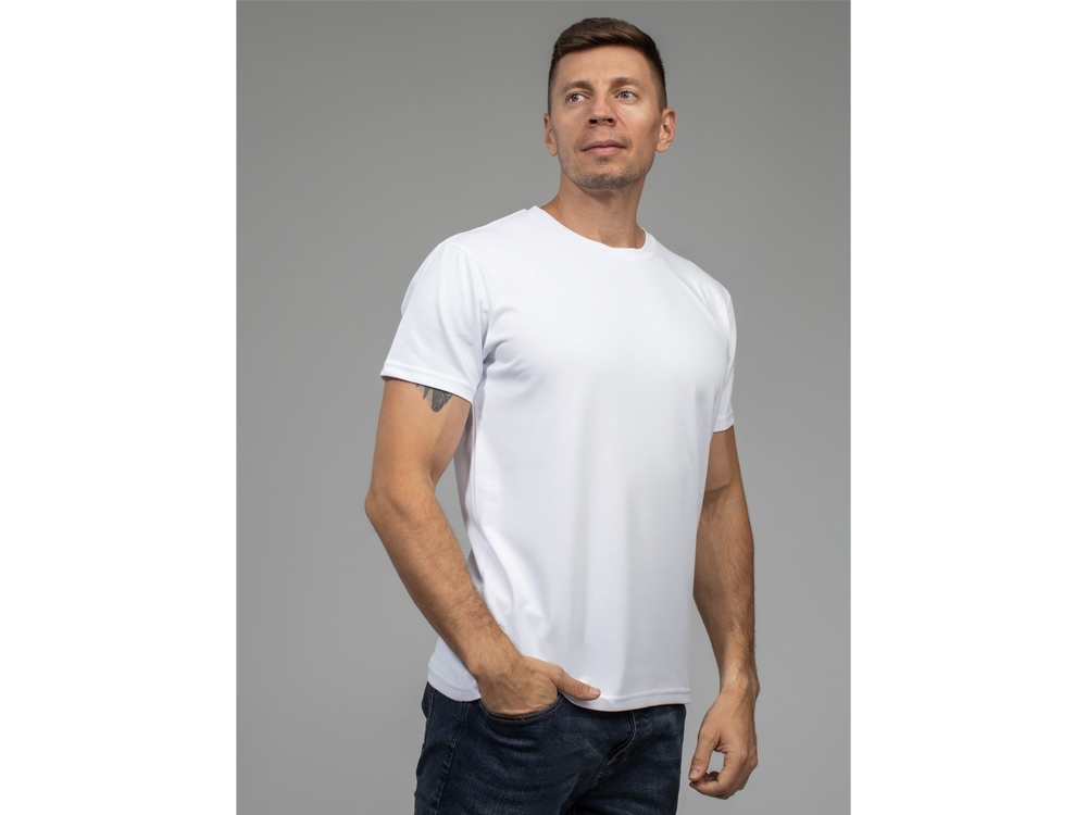 Изображение №1 | Футболка для сублимации «Evolution» унисекс S (белый)