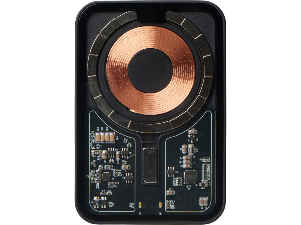 Изображение №4 | Беспроводной магнитный внешний аккумулятор с QC\PD «MagnifIQ», 10000 мАч, 15 Вт (черный)