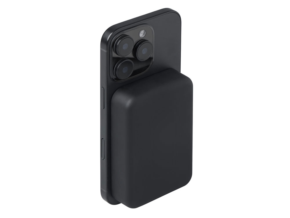 Изображение №12 | Беспроводной магнитный внешний аккумулятор с QC\PD «MagnifIQ», 10000 мАч, 15 Вт (черный)