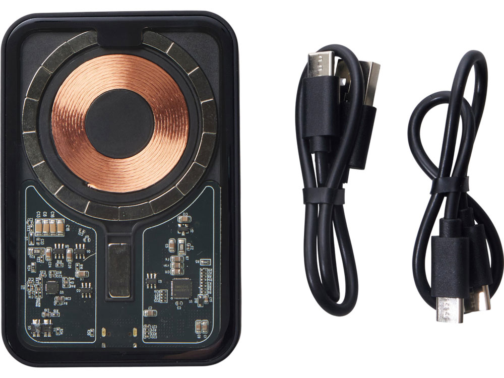 Изображение №14 | Беспроводной магнитный внешний аккумулятор с QC\PD «MagnifIQ», 10000 мАч, 15 Вт (черный)