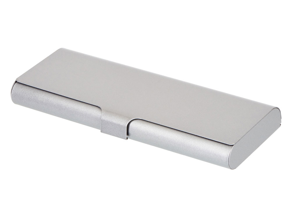 Изображение №2 | Ручка металлическая шариковая «Cask» в футляре (натуральный, хром)