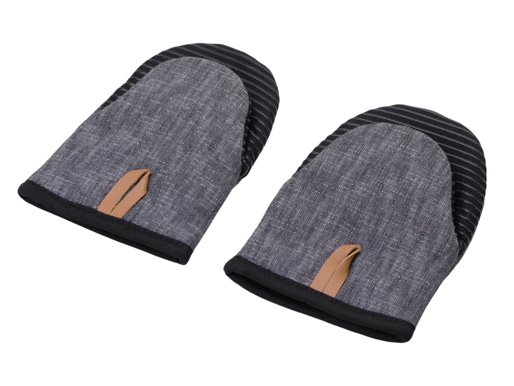 Изображение №4 | Набор кухонных прихваток «Heat Huggers» (темно-серый)