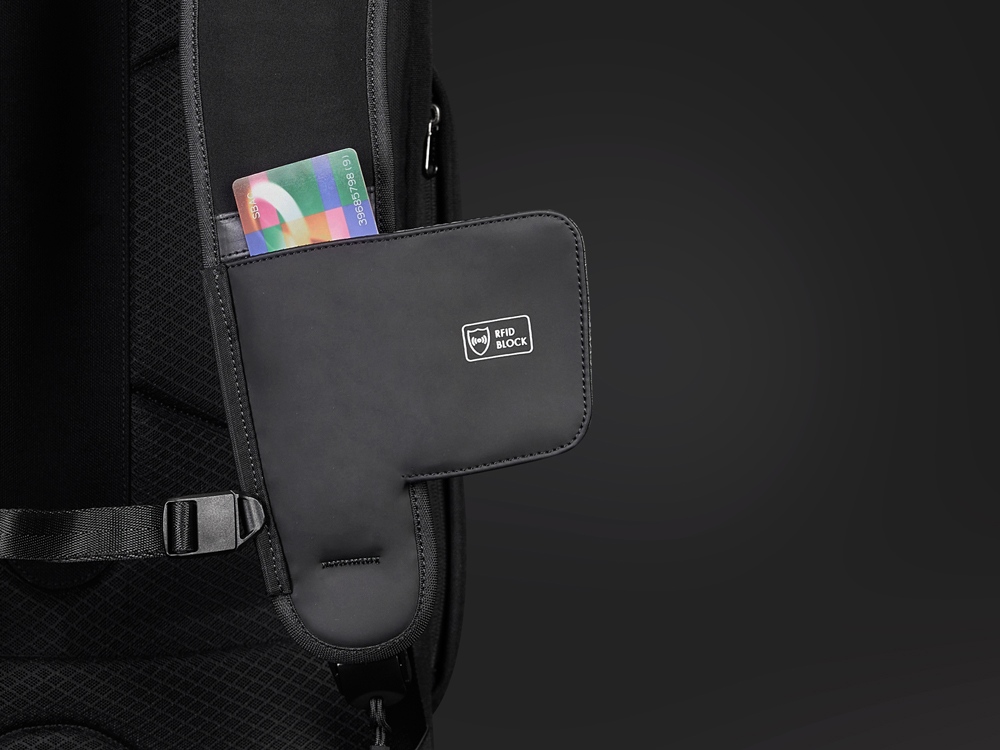 Изображение №10 | Антикражный рюкзак-трансформер Clickpack Travlo для ноутбука 16