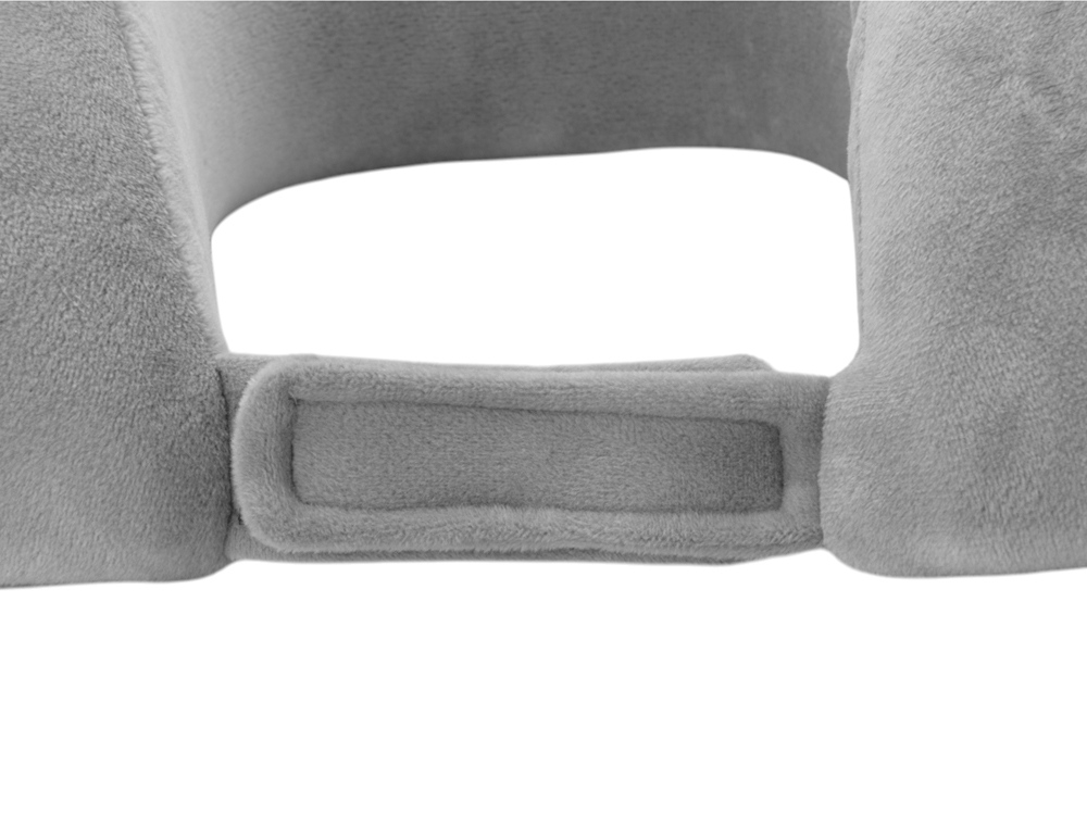 Изображение №4 | Подушка с эффектом памяти и вшитым чехлом «Stash & Snooze» (серый)