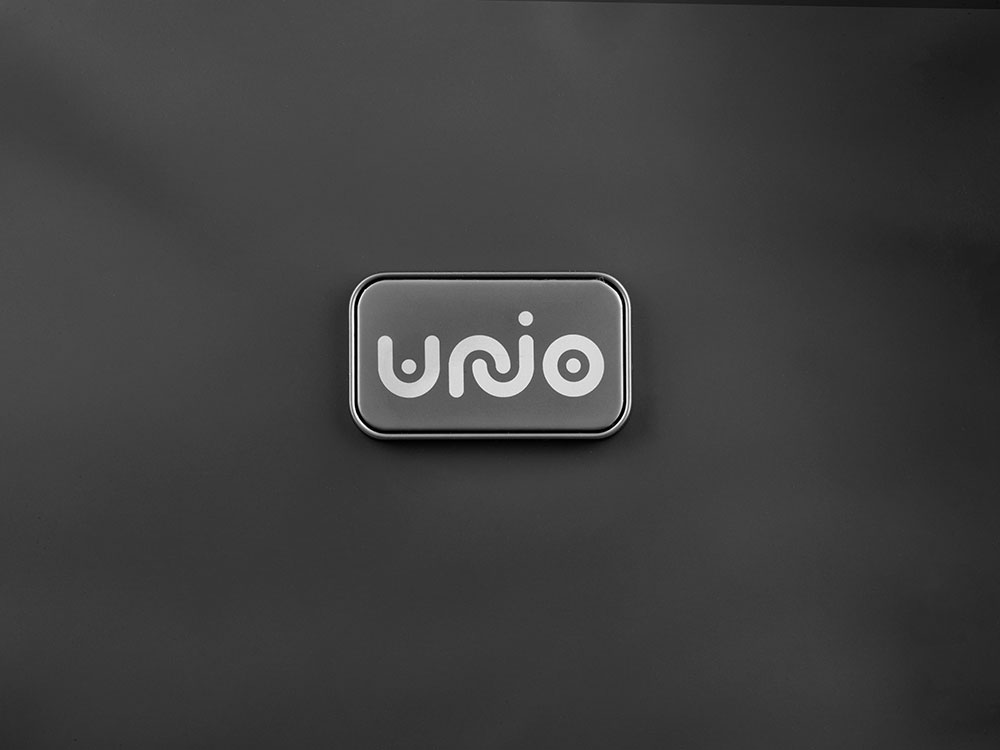 Изображение №2 | Рюкзак «Sofit» для ноутбука 14'' из экокожи с гравировкой на шильде (черный)