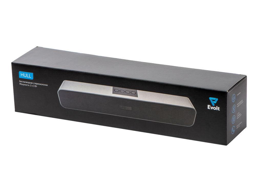 Изображение №12 | Портативная стереоколонка «Hull», 2*3 Вт (серый)