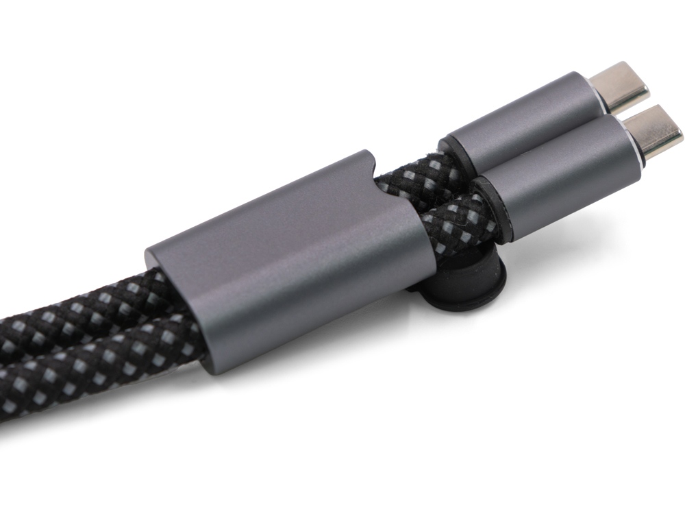 Изображение №7 | Ремешок-держатель для телефона с зарядным кабелем USB-C - USB-C «Lany Wristband Charge Eco» (серый)