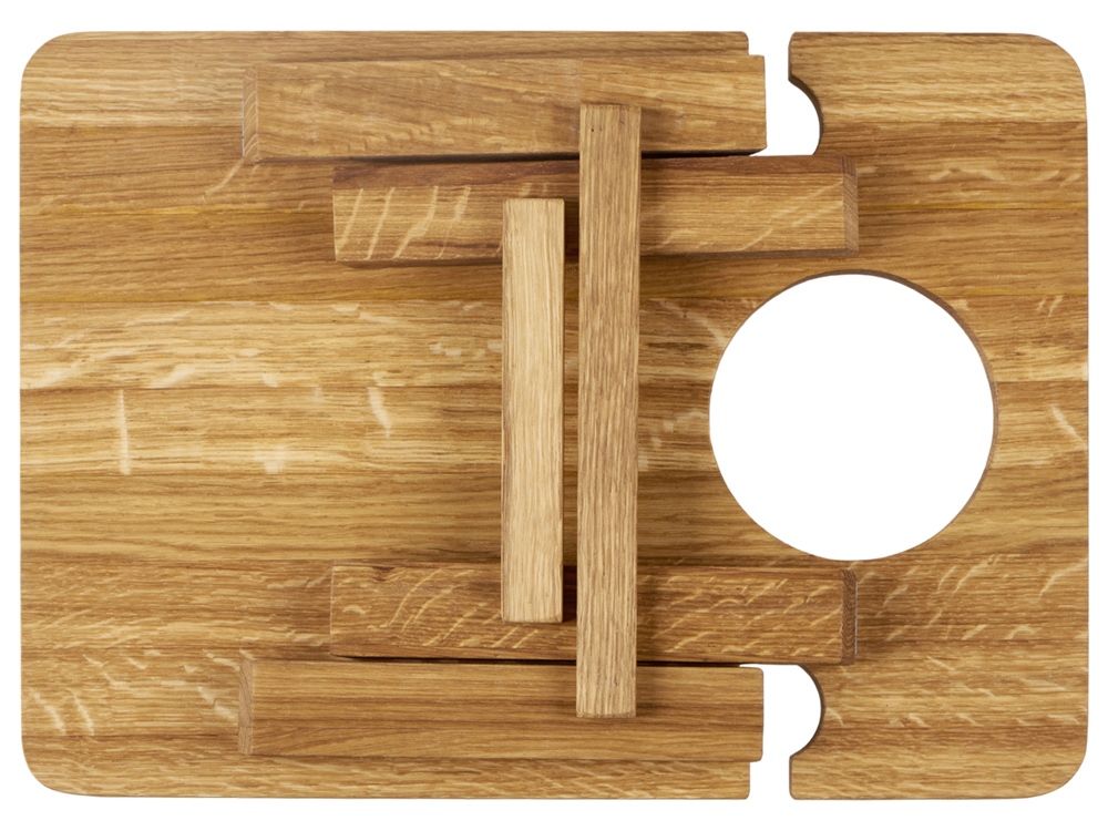 Изображение №6 | Складной столик из дуба «Snack&Wine» (натуральный коричневый)