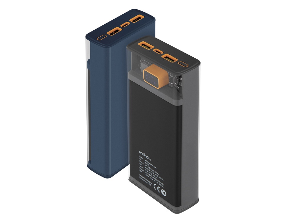 Изображение №6 | Внешний аккумулятор «NEO Steam Max», 20000 mAh (серый)