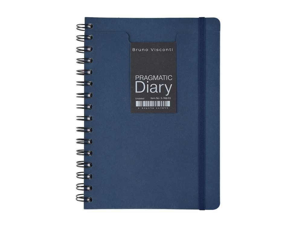 Изображение №8 | Ежедневник недатированный А5 «Pragmatic» (темно-синий)
