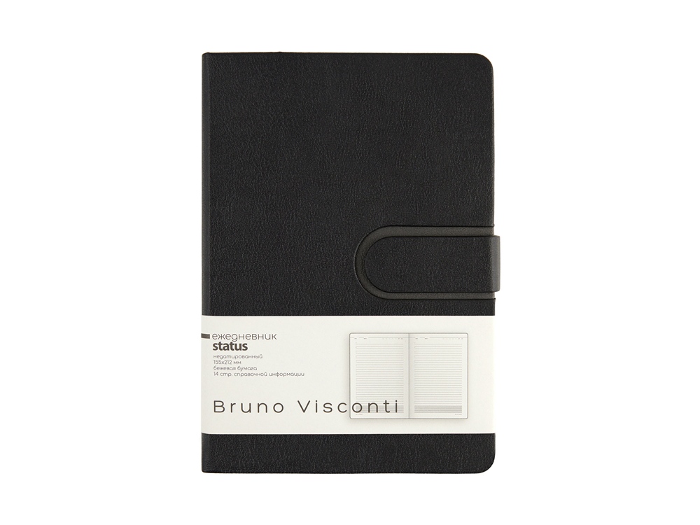 Изображение №2 | Ежедневник недатированный А5 «Status» (черный)