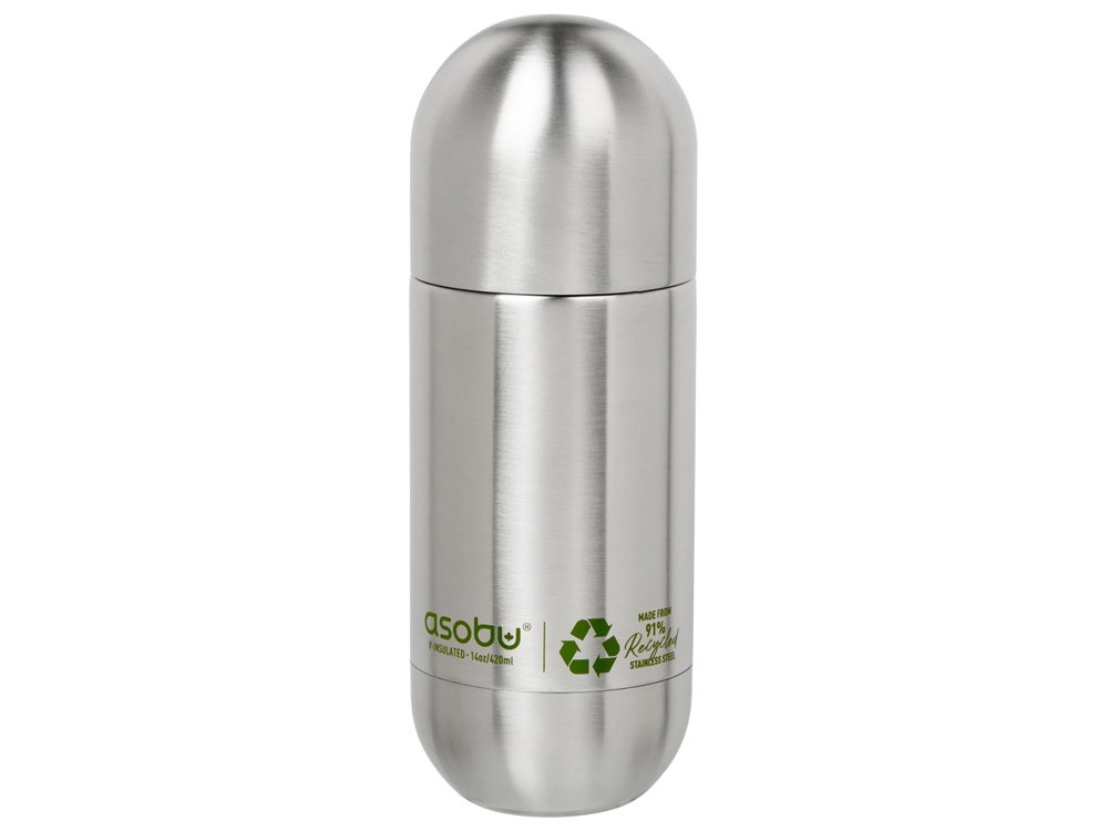 Изображение №1 | Термос «ORB», переработанная нержавеющая сталь (серебристый)