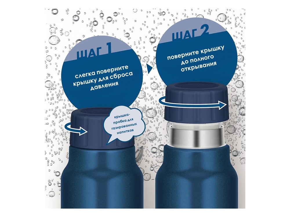 Изображение №5 | Термос «FJK-1000», 1000 мл (синий)