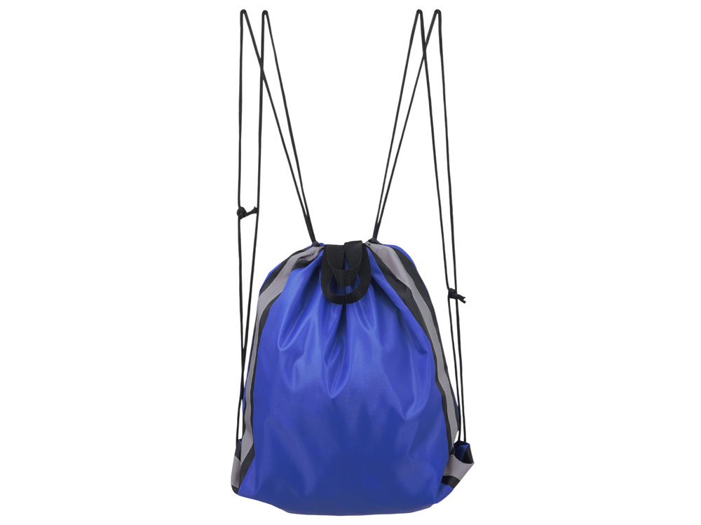 Изображение №3 | Рюкзак-мешок «Savy» со светоотражающими полосами по бокам (синий)