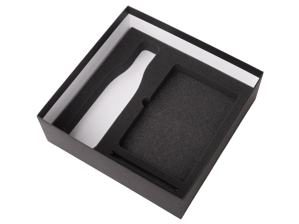 Изображение №6 | Подарочный набор «COLOR IT» c блокнотом, ручкой и термобутылкой гибкая обложка (оранжевый)