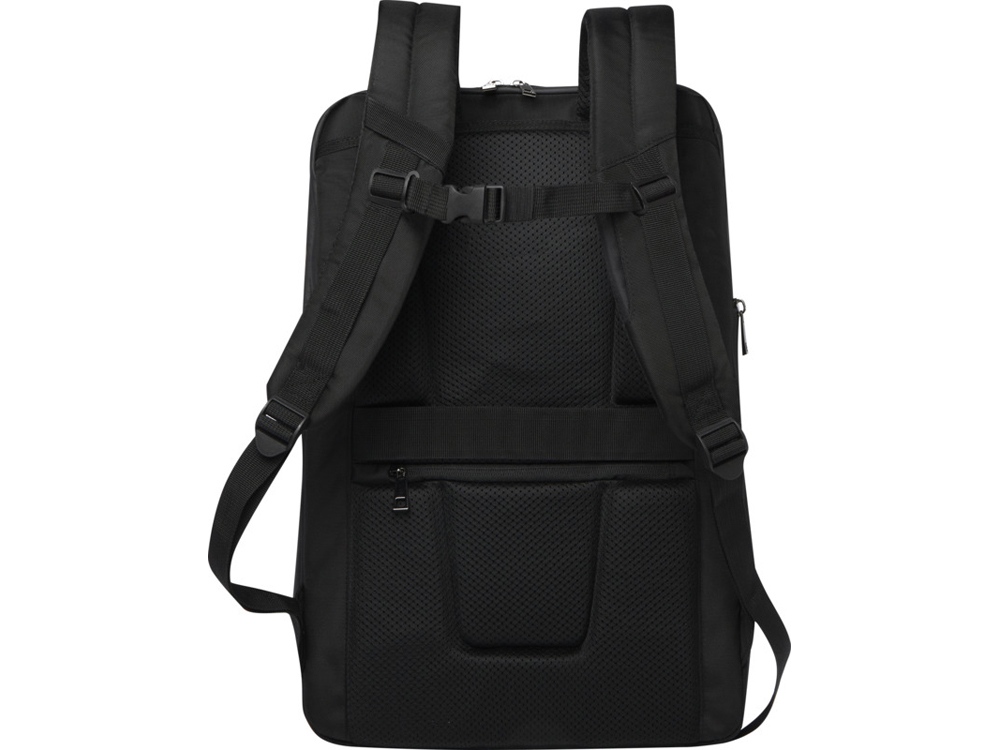 Изображение №3 | Расширяемый рюкзак «Expedition Pro» для ноутбука 17'' из переработанных материалов (черный)