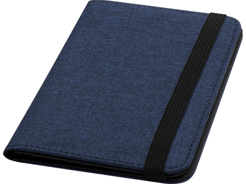 Изображение №1 | Держатель паспорта «Ross» с RFID-защитой из переработанного PET-пластика (темно-синий)