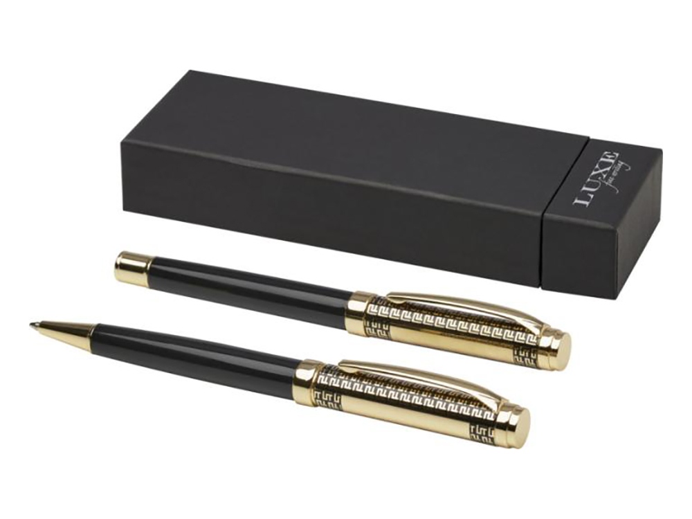 Изображение №1 | Набор «Legato»: ручка шариковая, ручка перьевая (золотистый)