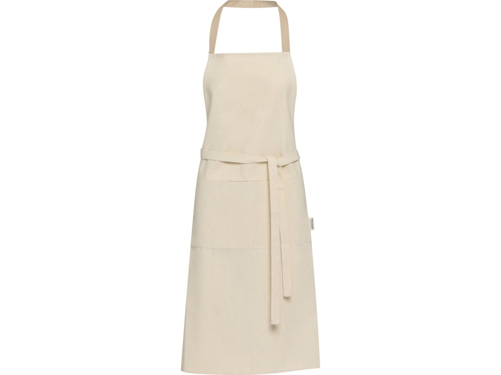 Изображение №1 | Фартук из переработанного хлопка «Nia» (бежевый)