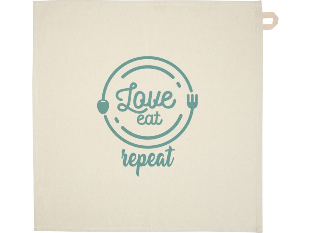 Изображение №3 | Кухонное полотенце «Alora» из переработанного хлопка (бежевый)