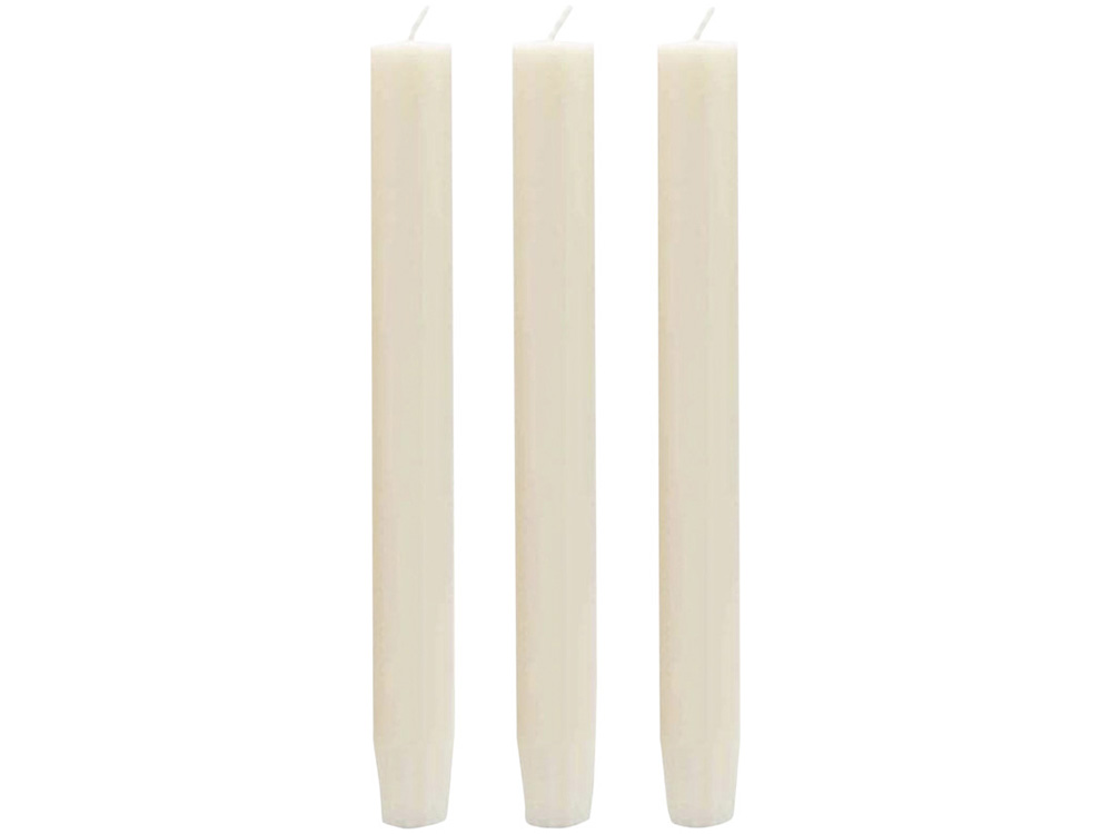 Изображение №2 | Набор столовых свечей, 10 шт. (белый)