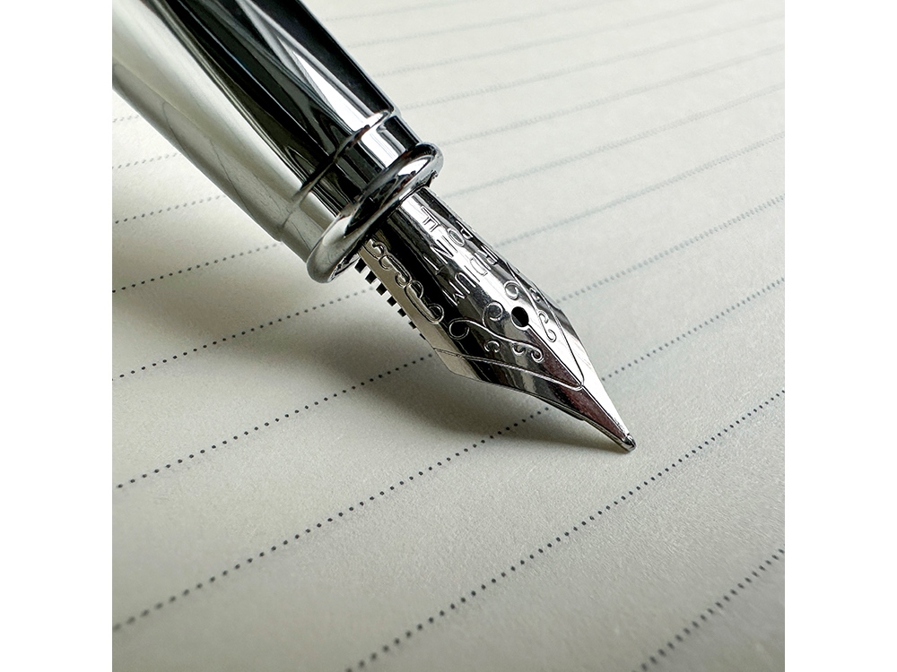 Изображение №5 | Ручка металлическая перьевая «Sienna» софт-тач (синий)