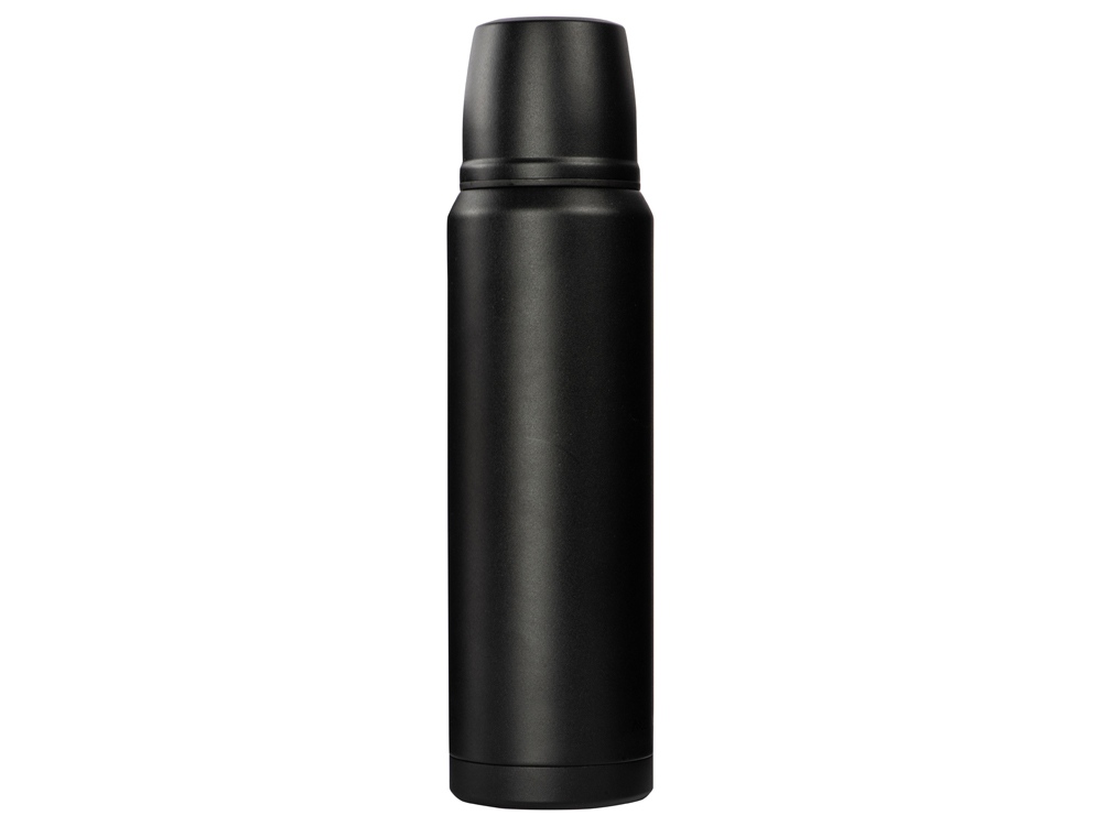 Изображение №4 | Вакуумный термос с медной изоляцией «Stern», крафтовый тубус, 1000 мл (черный)