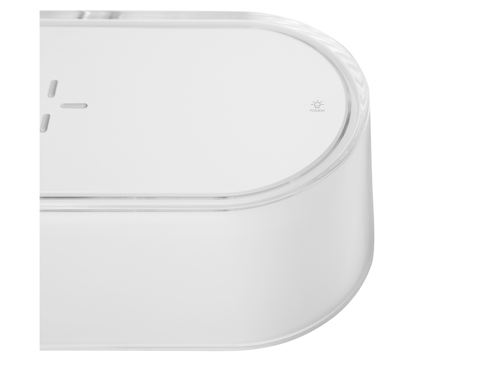 Изображение №7 | Ночник с беспроводной зарядкой и RGB подсветкой «Miracle», 15 Вт (белый)