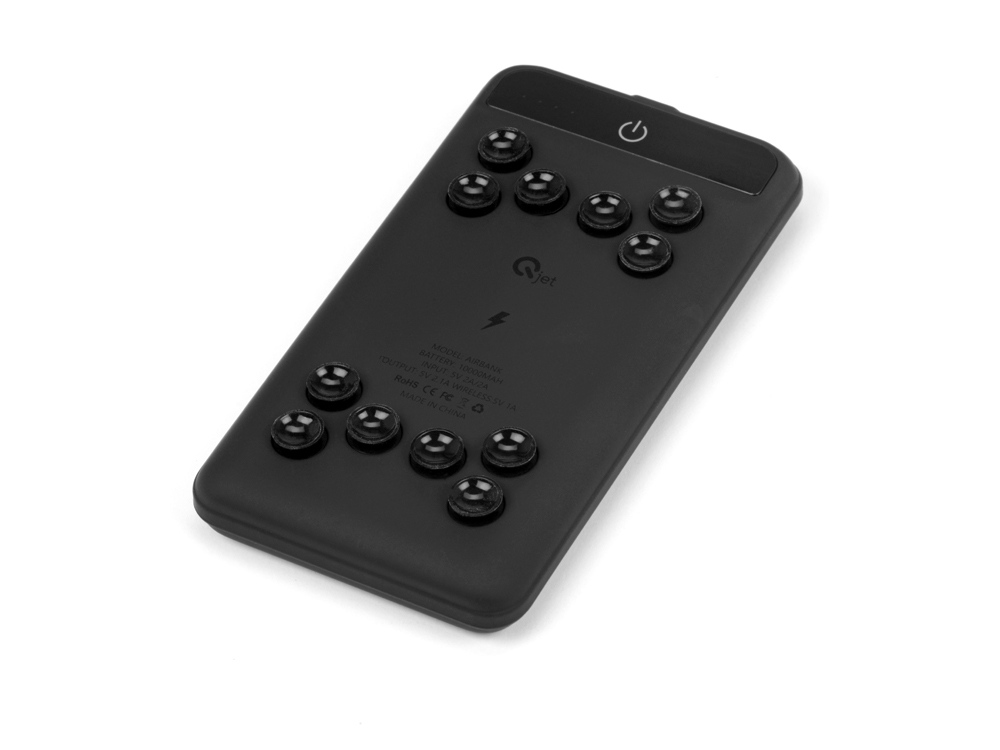 Изображение №1 | Беспроводной внешний аккумулятор «Airbank», 10000 mAh (черный)