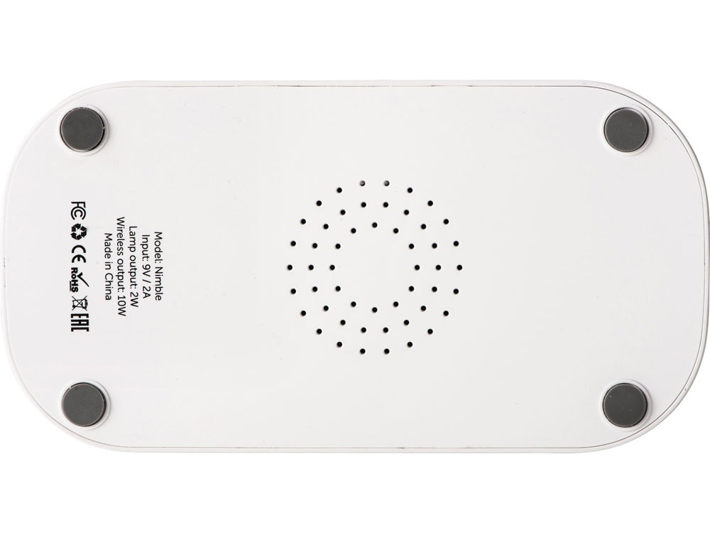 Изображение №6 | Настольный светильник с беспроводной зарядкой «Nimble», 10 Вт (белый)