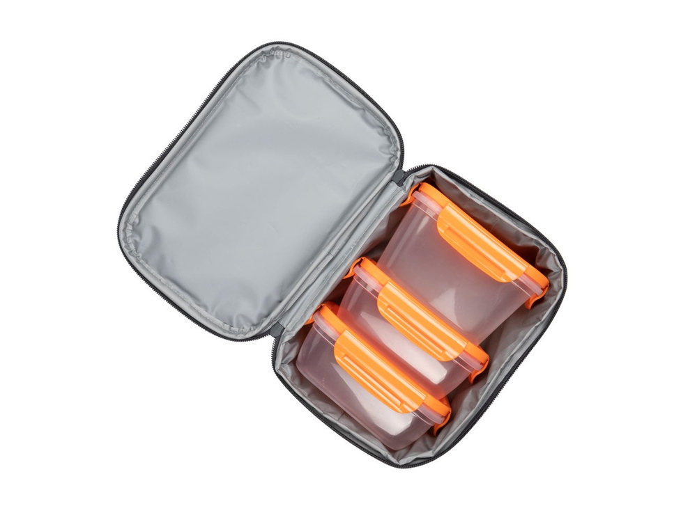 Изображение №12 | Изотермическая сумка для ланч боксов, 3,5 л (темно-серый)