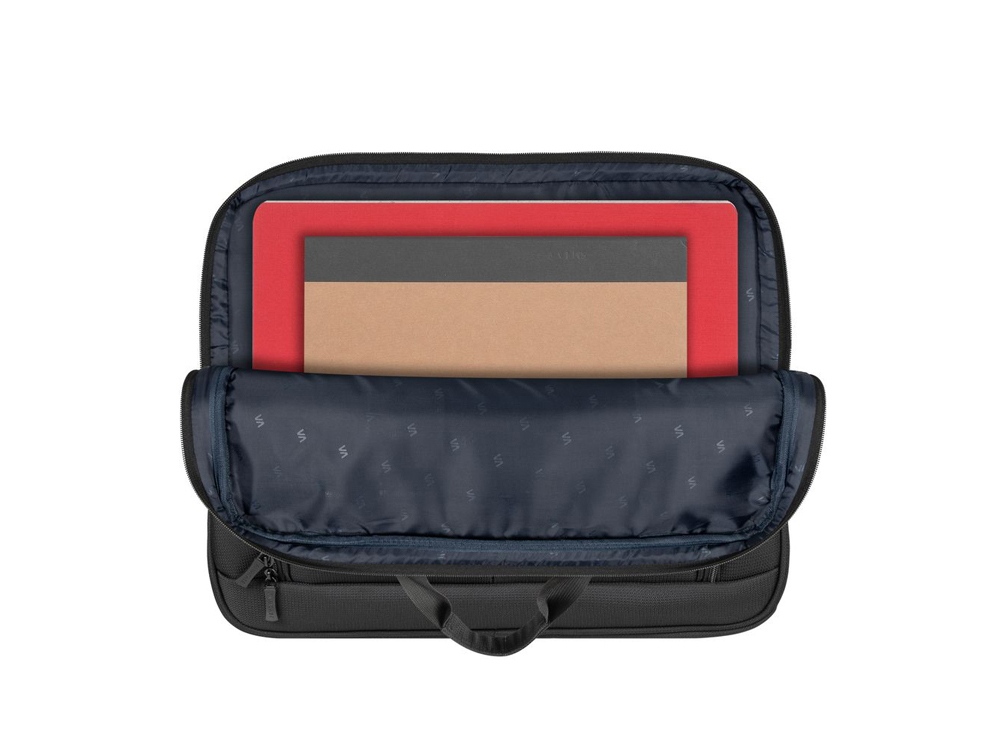 Изображение №12 | ECO сумка для ноутбука 15.6” из переработанного пластика (черный)