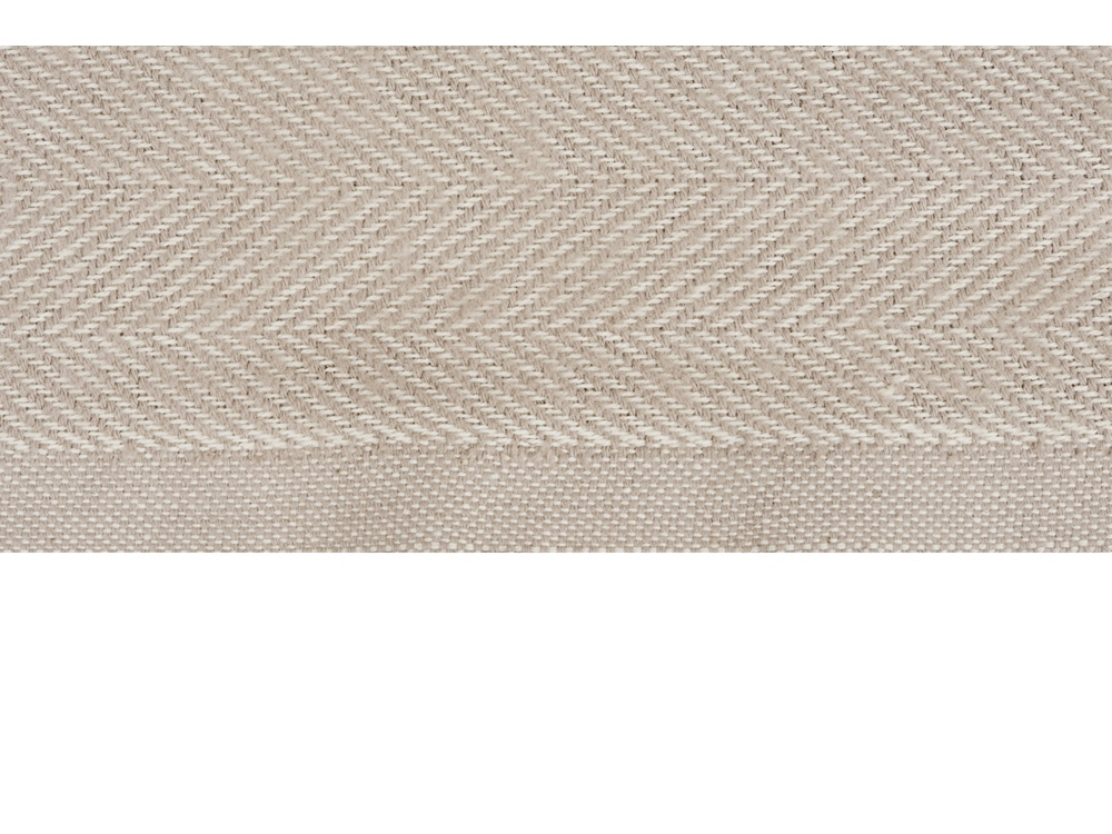 Изображение №3 | Плед «Ёлочка» из натурального хлопка (бежевый)