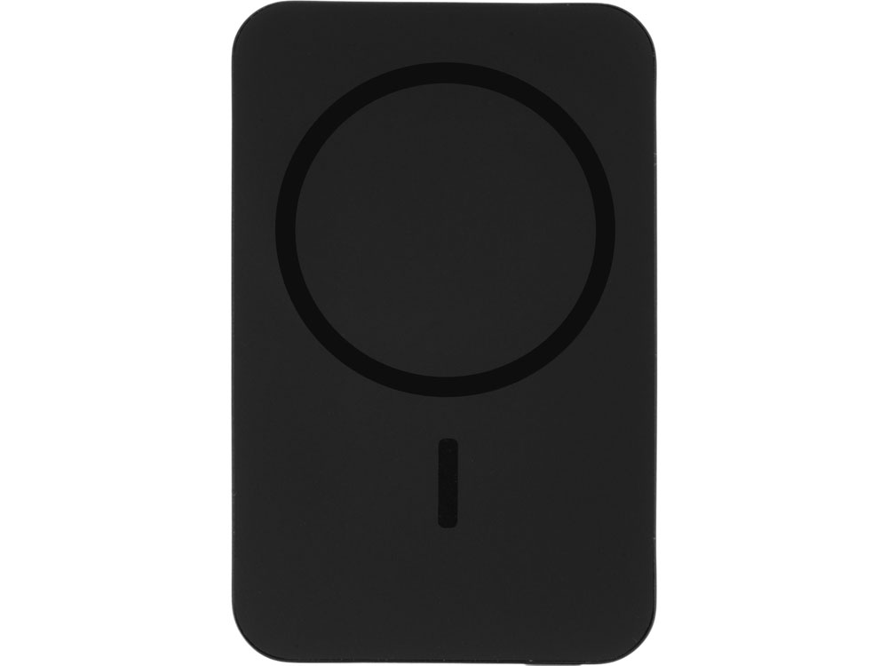 Изображение №3 | Магнитный беспроводной внешний аккумулятор «Razor», металл, 5000 mAh (черный)