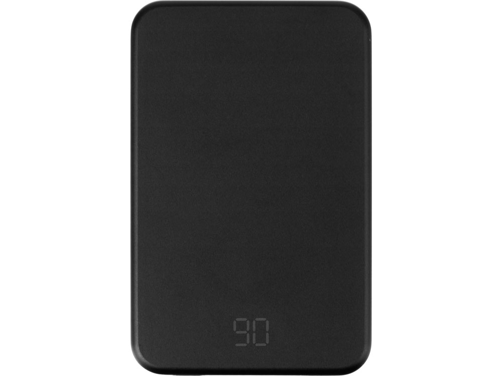 Изображение №4 | Магнитный беспроводной внешний аккумулятор «Razor», металл, 5000 mAh (черный)