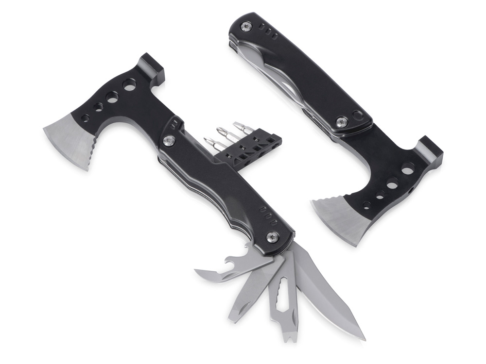 Изображение №1 | Топор-мультитул 7-в-1 «Stalk» (серебристый, черный)