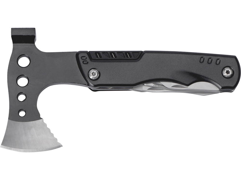 Изображение №6 | Топор-мультитул 7-в-1 «Stalk» (серебристый, черный)