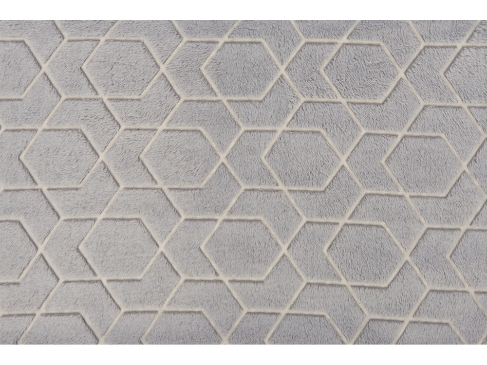 Изображение №4 | Светящийся в темноте плед «Lattice» (серый)