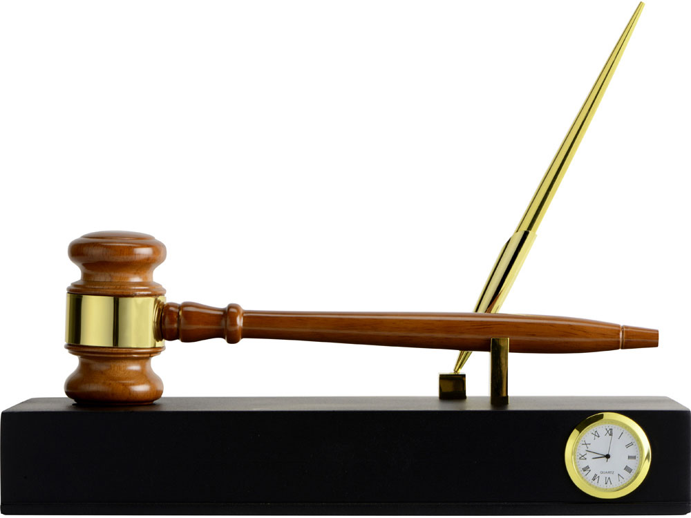 Изображение №3 | Настольный прибор «Финансовый директор» (коричневый/золотистый)