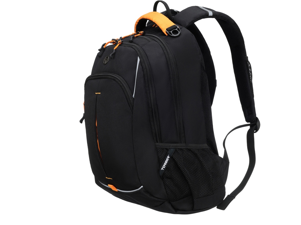 Изображение №2 | Рюкзак «РАКЕТА» (черный/оранжевый)