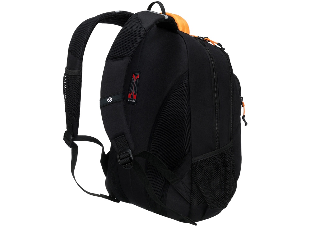 Изображение №3 | Рюкзак «РАКЕТА» (черный/оранжевый)