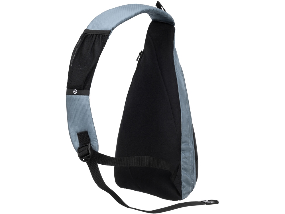 Изображение №4 | Рюкзак с одним плечевым ремнем (черный/серый)