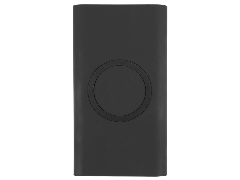 Изображение №5 | Набор из внешнего аккумулятора и беспроводной зарядки «Force», 8000 mAh (черный)