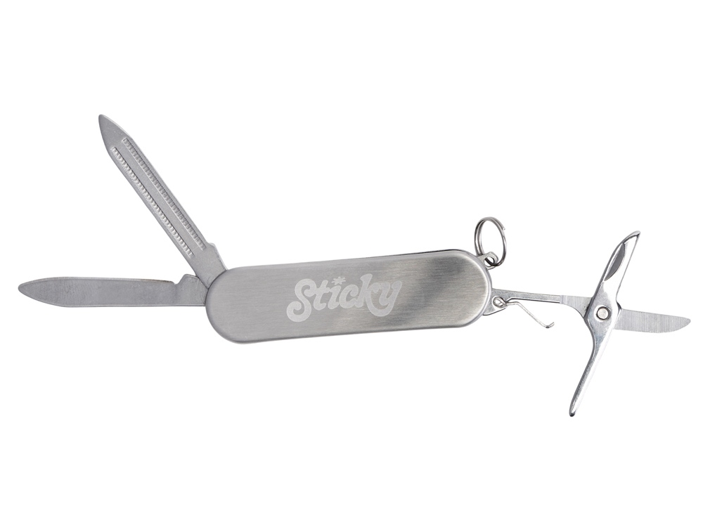 Изображение №1 | Мультитул-складной нож 3-в-1 «Talon» с гравировкой (натуральный/металлический)