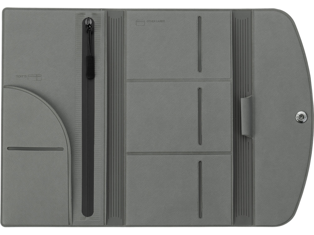 Изображение №5 | Дорожный органайзер на кнопке «Favor» (серый)