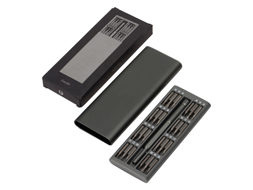 Изображение №3 | Набор отверток 24-в-1 «Everybit» (серый)