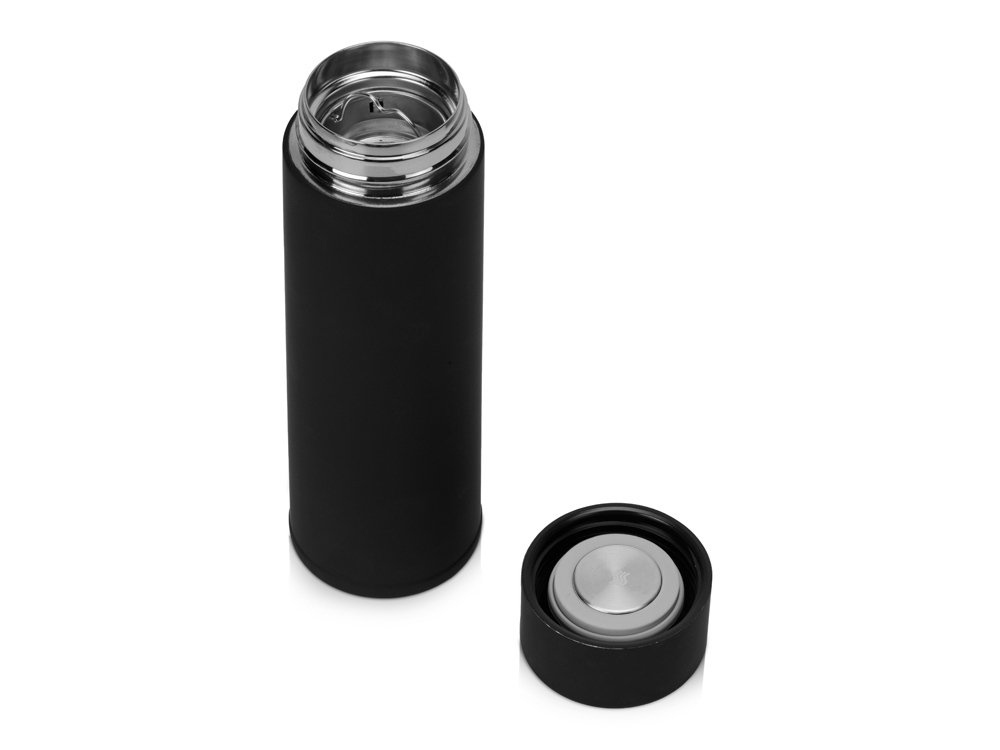 Изображение №3 | Вакуумный термос «Module» с индикатором температуры, тубус, 360 мл (черный)