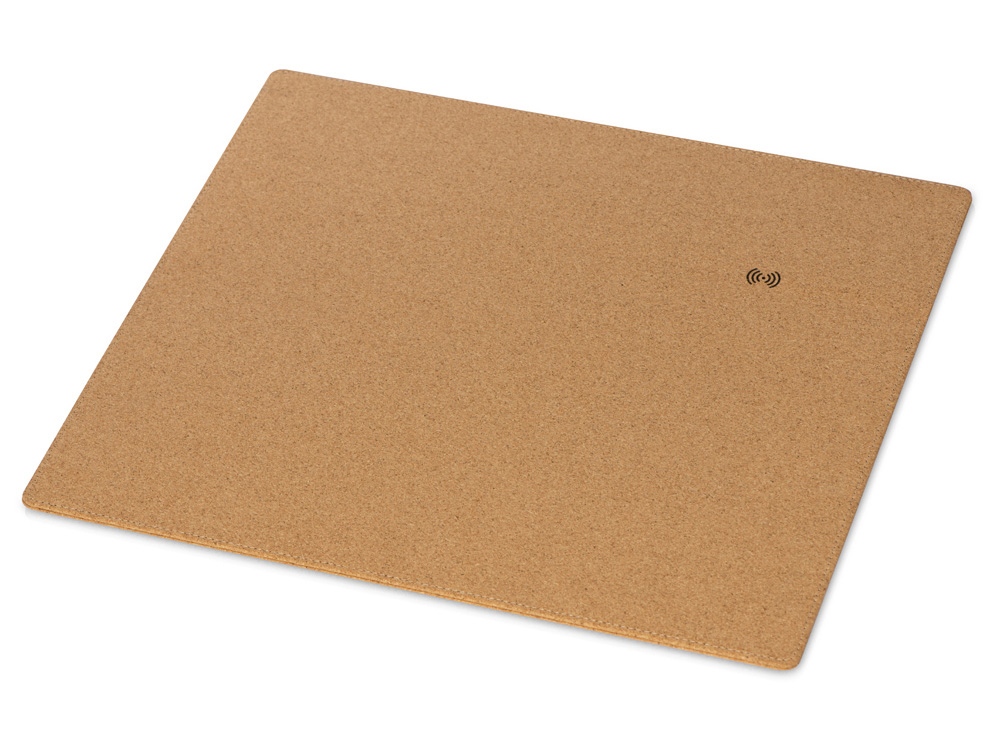 Изображение №2 | Пробковый коврик для рабочего места с беспроводной зарядкой «Querсus» (натуральный)